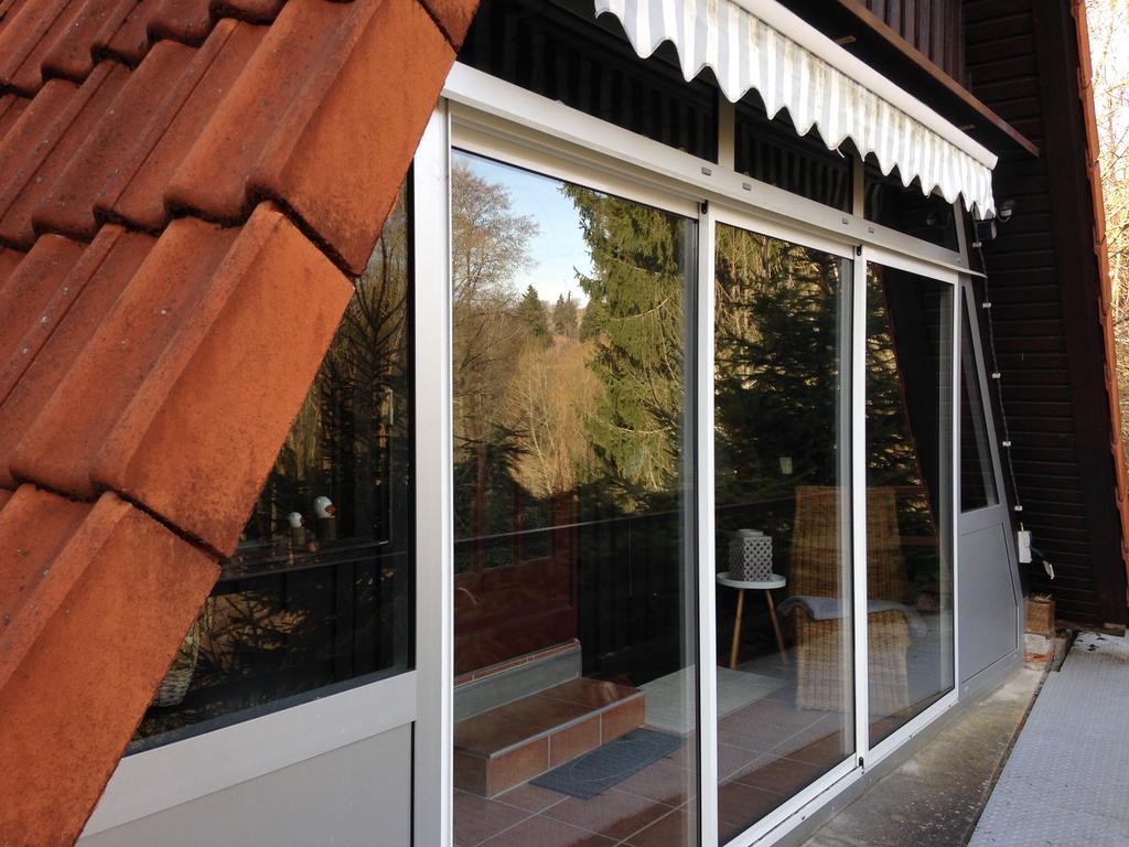 Ferienhaus am Rachental Höhlenort Rübeland Exterior foto